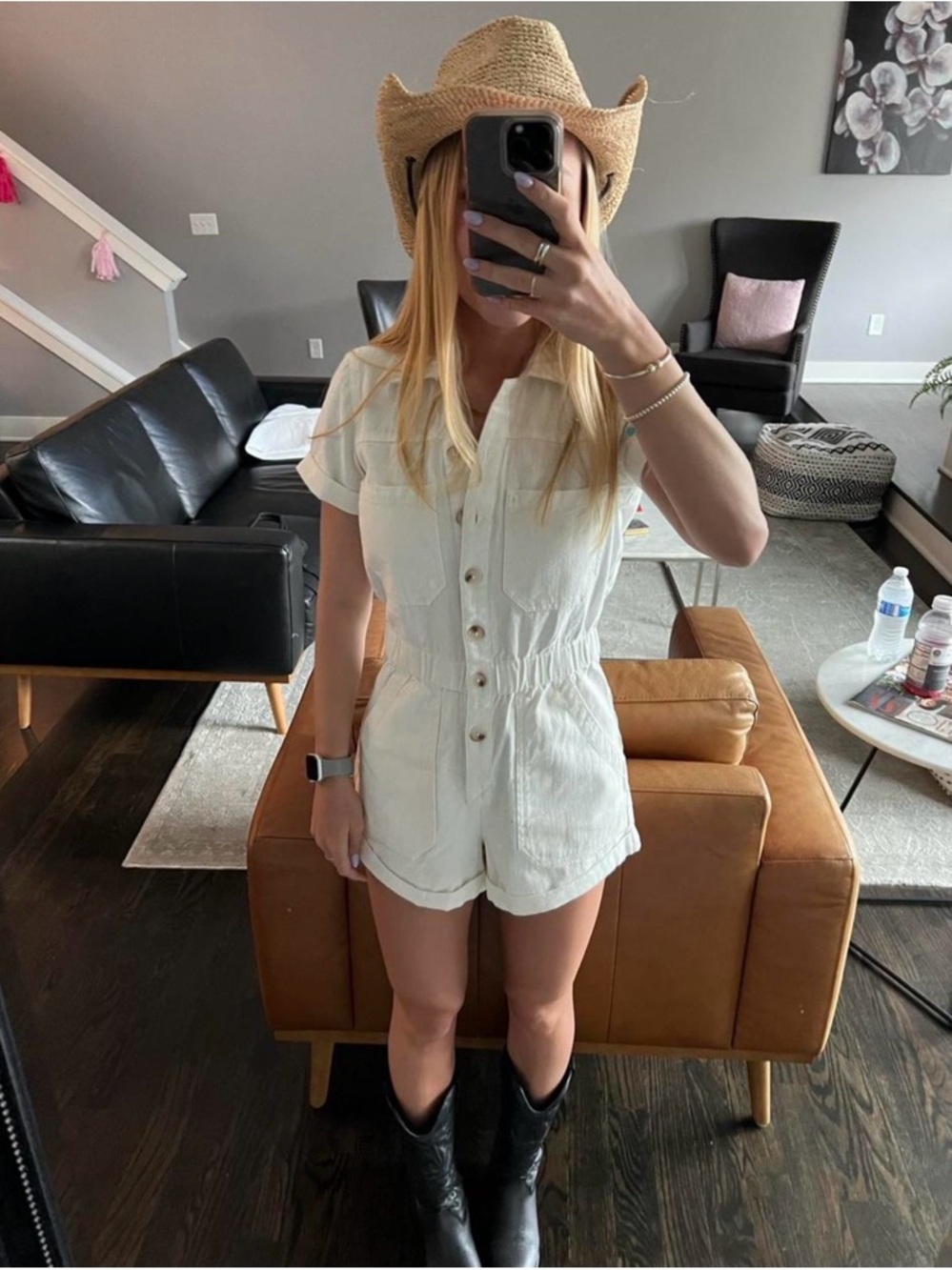 Show Me Your MuMu Cannon Romper in Seasalt